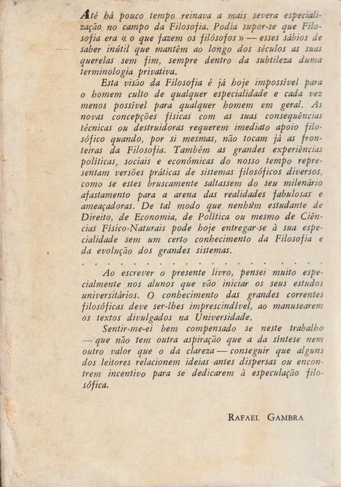 Breve História da Filosofia