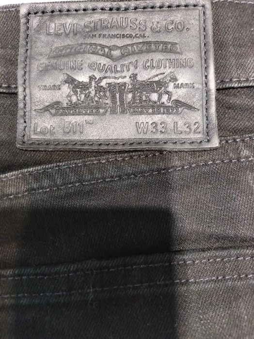 Levis 511 Slim Nowe spodnie jeansy W33 L32