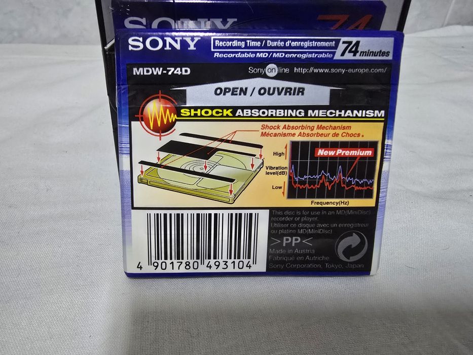 Pack 10 MiniDscs Sony [novos c/oferta]