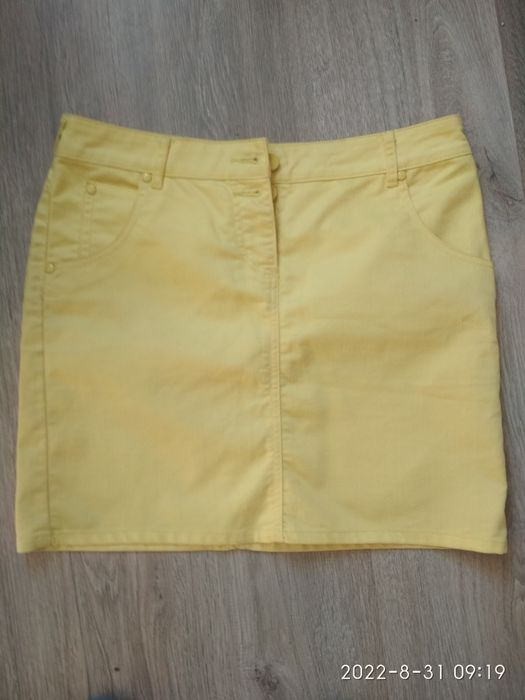 Юбка катон джинс