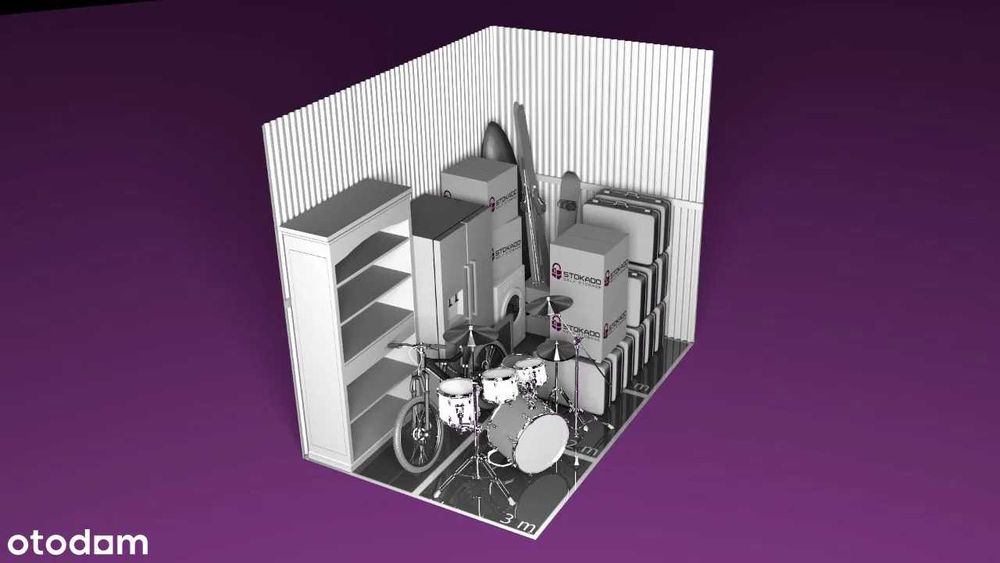 Wrocław / Mokronos Dolny / Parkowa 11 - kontenery magazynowe 3 - 12 m²