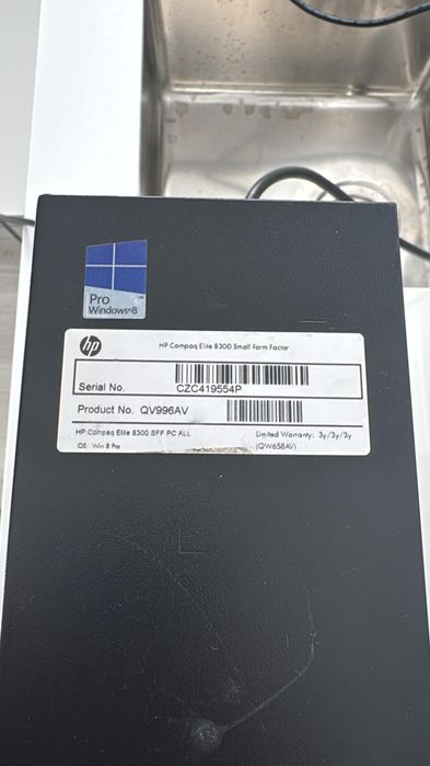 Computador hp compaq ellite  8300