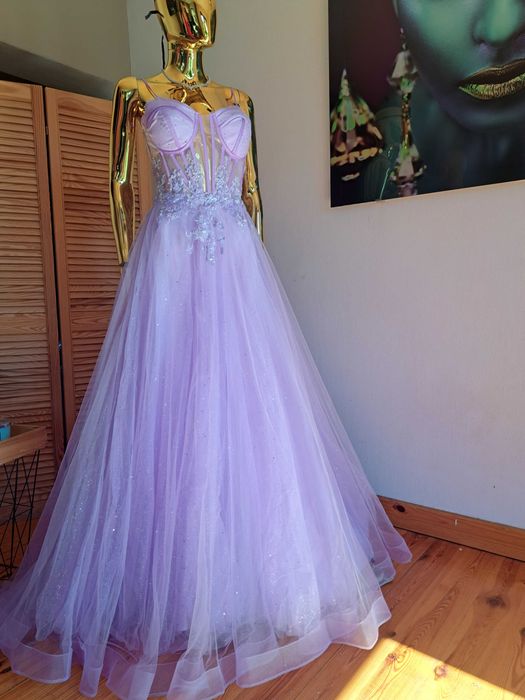 Suknia wieczorowa na studniówkę Paradise R38. Polski producent!