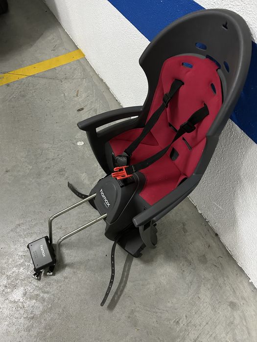 Cadeira de Criança para Bicicleta - Hamax Smiley (com Suporte de Fixação)