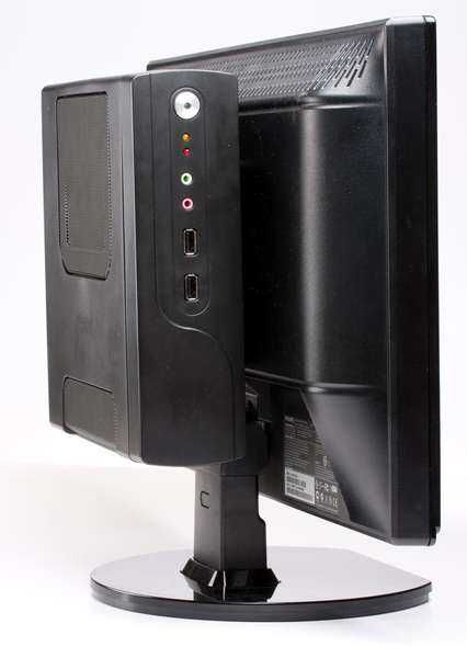 Бесшумный неттоп Patriot Optim Mini RIM2000, 4gb DDR3, D2500, COM-порт