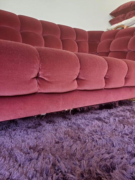 Conjunto Sofá e Carpete