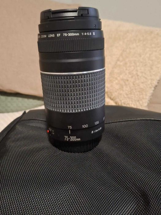 Canon 1300D + Lente EF-S 18-55mm + Lente EF 75-300mm