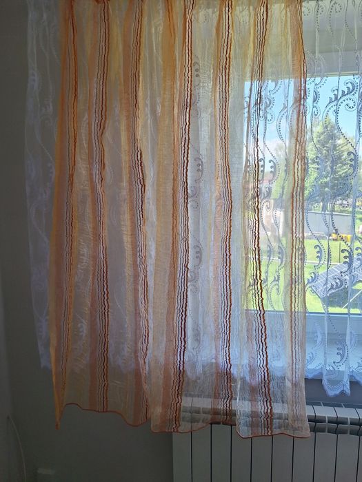 Zasłony i materiał na zaslonki