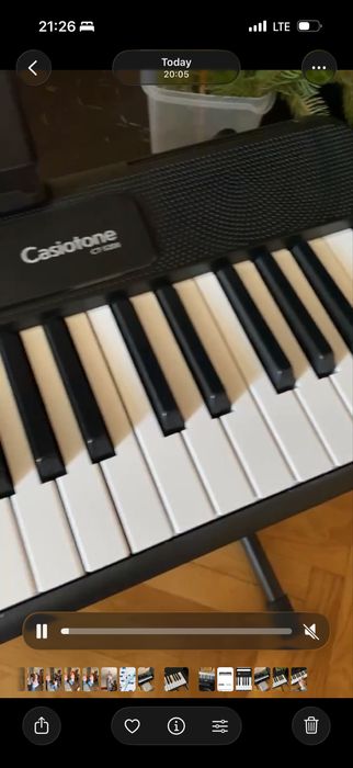 Синтезатор Casio CT-S200 Black (CT-S200BKC7)