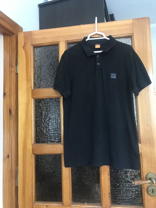 Czarne polo Boss Orange r.XL