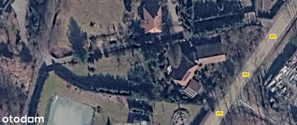Działka budowlana 1000 m² | Porszewice 12 | ogrodzona | media w drodze