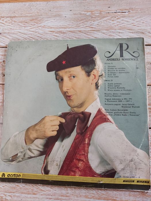 Andrzej Rosiewicz. Winyl. Vg