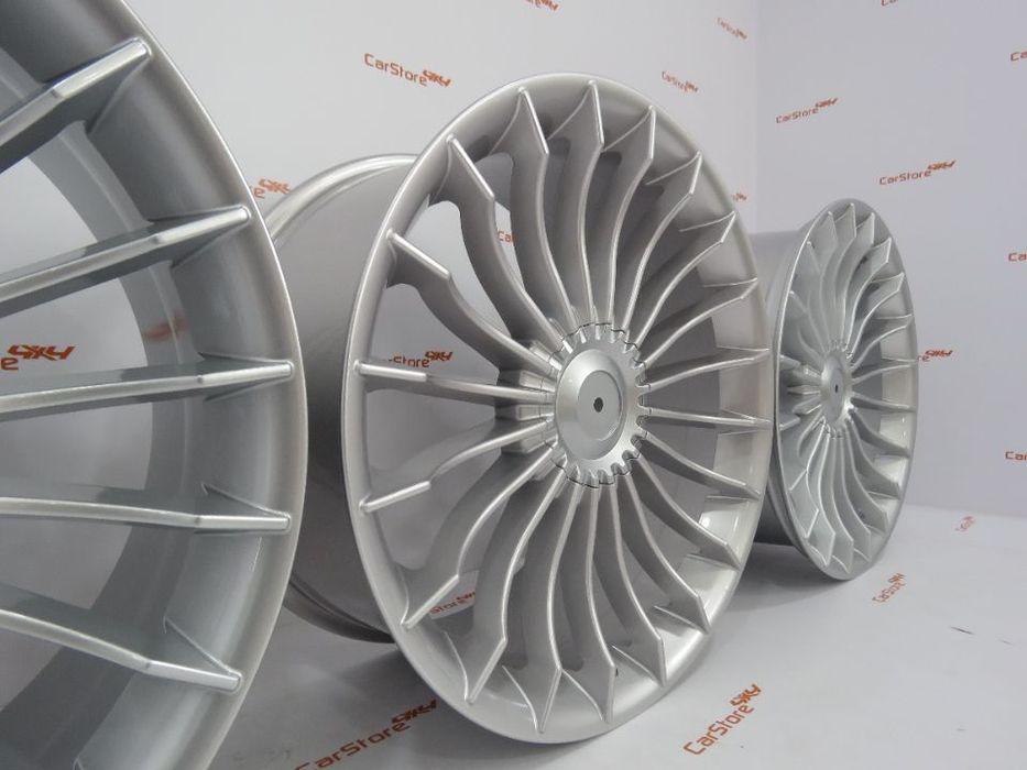 Jantes Look Bmw Alpina 21'' 8.5+10j  5x112 /  5x120 Silver