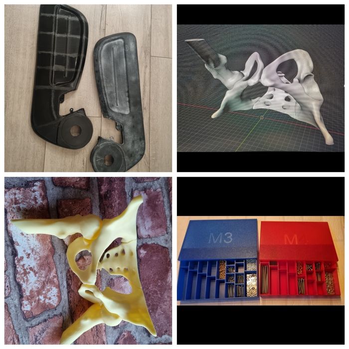 Drukowanie 3D, projektowanie, modelowanie, projekty 3D, druk 3D