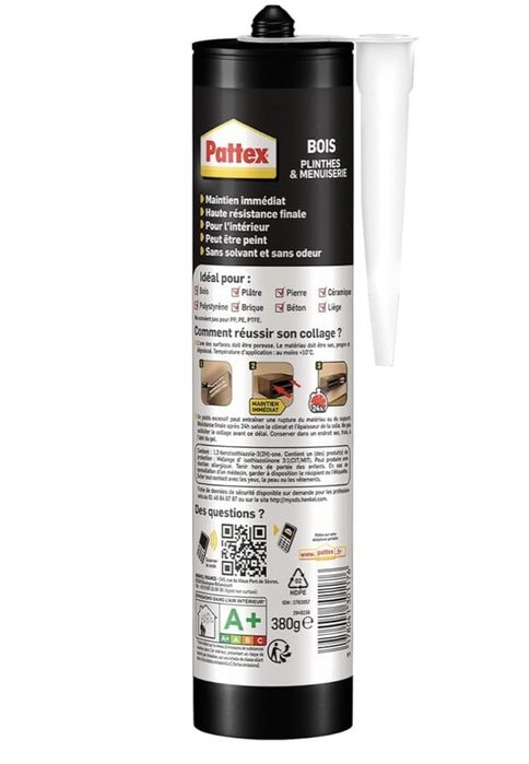 Zestaw zawiera: 3 tuby kleju Pattex | Klej do mocowania