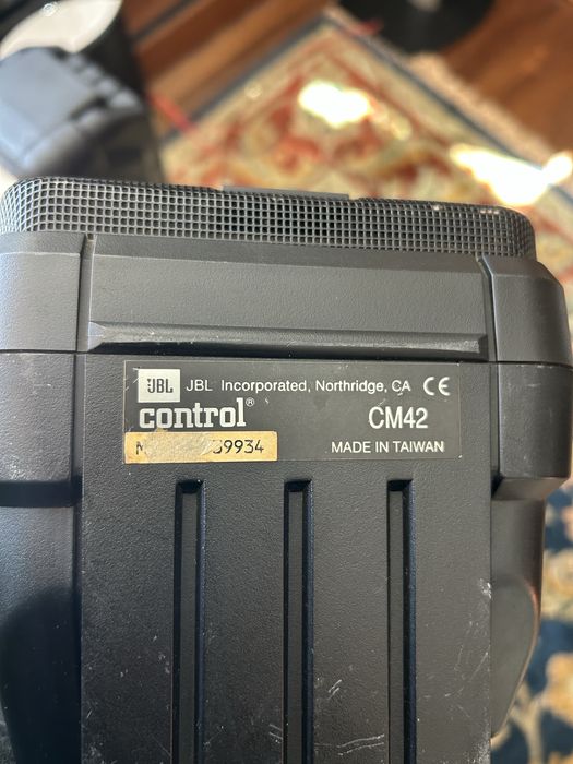 Colunas vintage JBL Control, em excelente estado, excelente som!