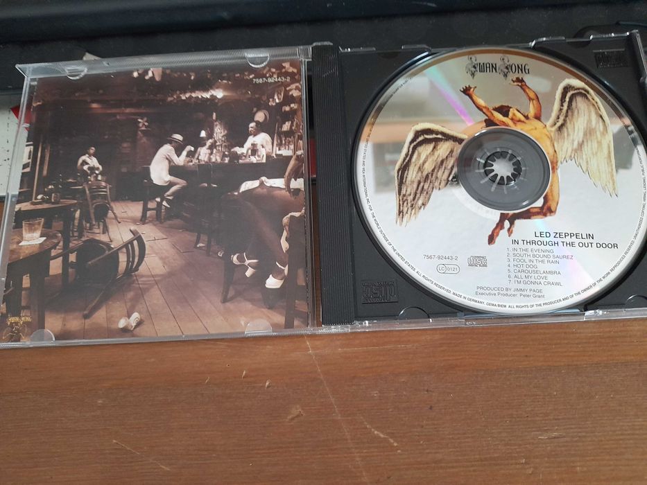 CD dos Led Zeppelin gravação original 1979  , usado, como novo