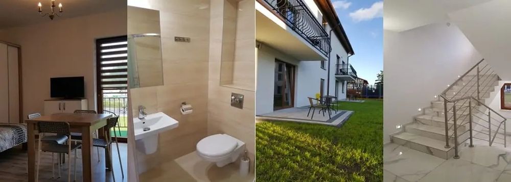 ŁEBA Willa Impresja Noclegi Pokoje Apartament Studio blisko morza ŁEBA