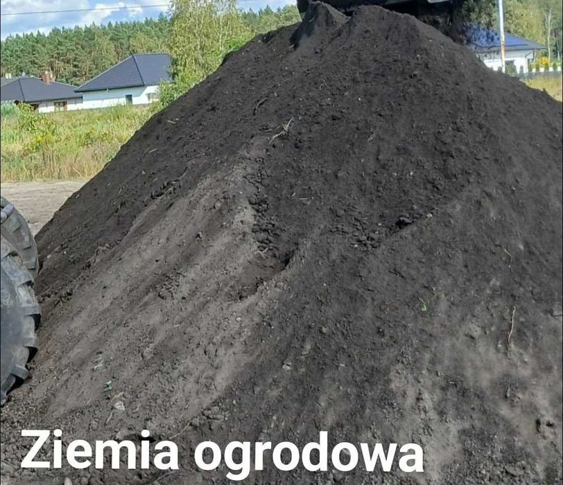 ziemia ogrodowa piasek żwir kamień kruszywo gruz