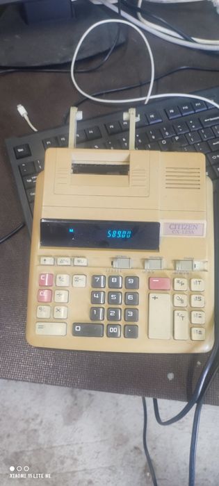 Kalkulator z drukarką citizen retro