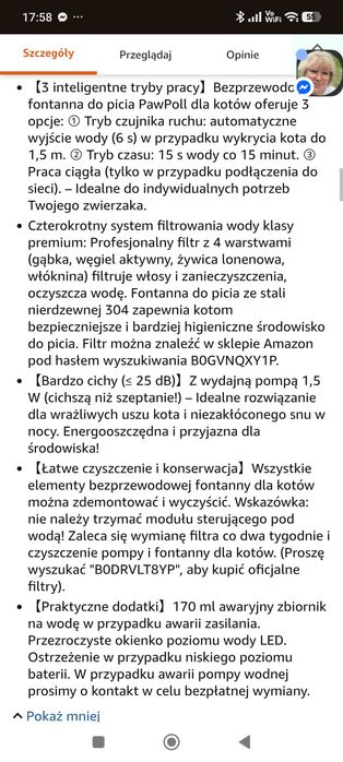 Nowa fontanna dla zwierząt