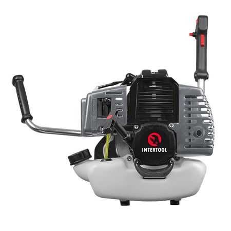 Мотокоса, 1,85 кВт, 52 см³, котушка, 3-лопатевий ніж INTERTOOL DT-2232