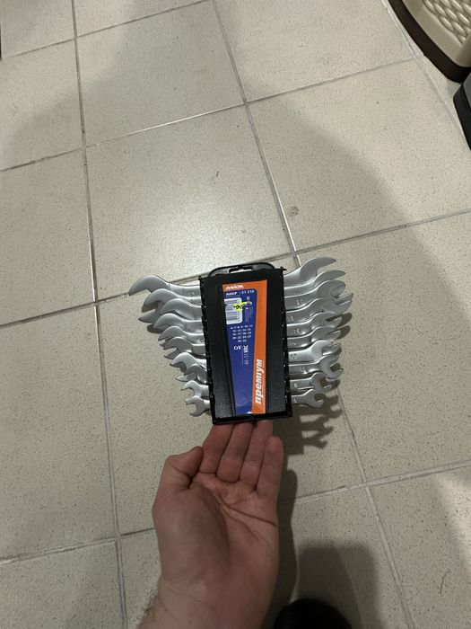 Набор рожковых ключей новый с 6 по 32