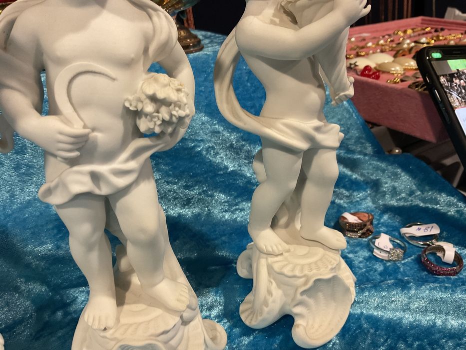 Vista alegre 4 estações em biscui 19 cm