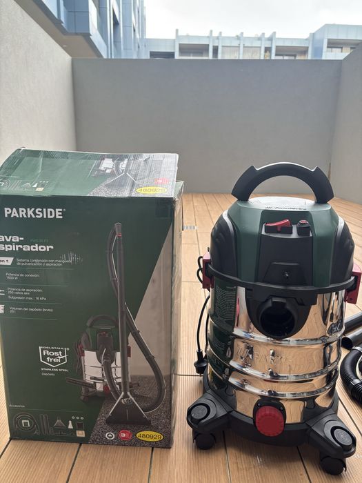 Lava-aspirador Parkside PWS 20 F5 - 1600W (Estado de Novo)