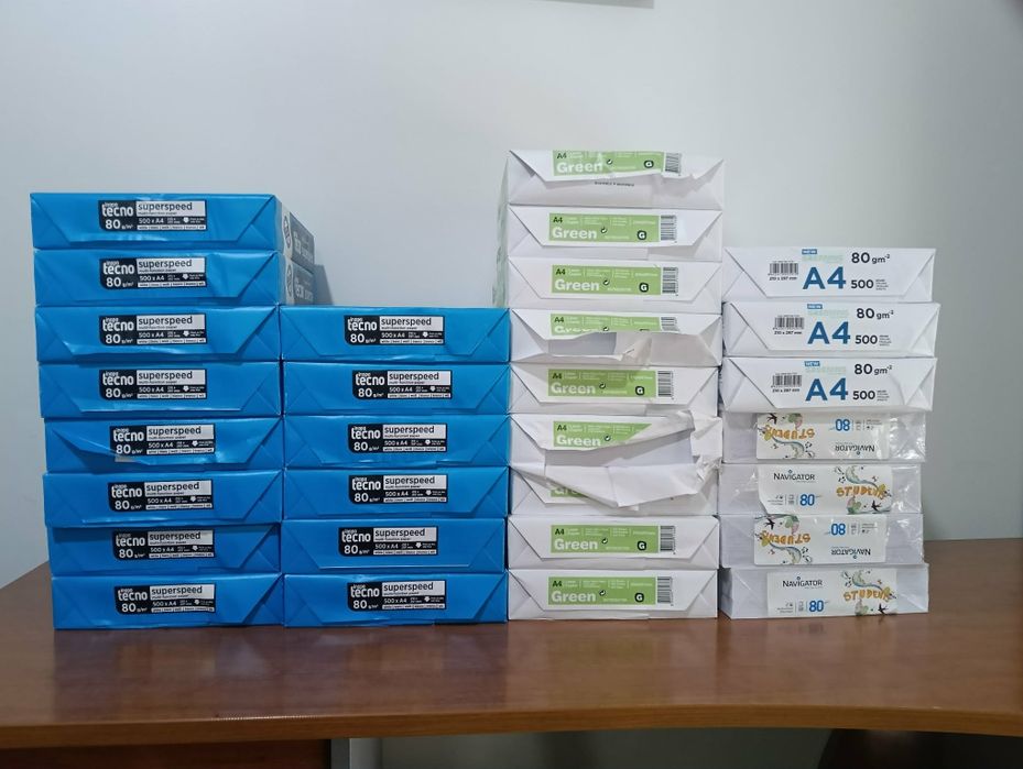 30 resmas papel A4 80g (2,83€/un)