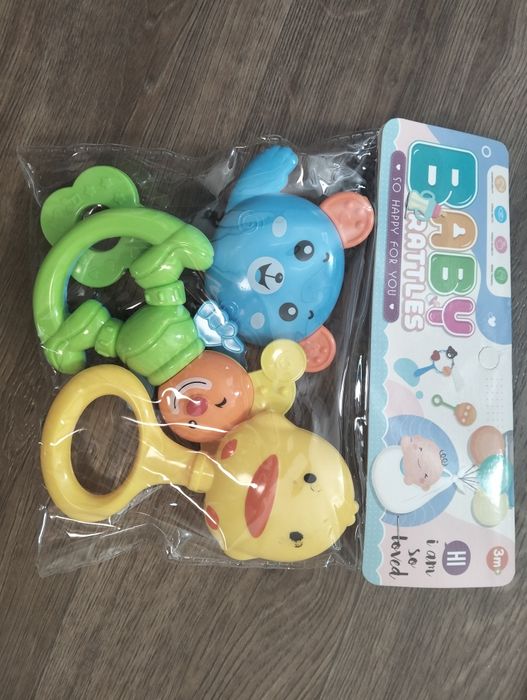 Іграшка брязкальце погремушка, в пакеті, від 3 місяців
