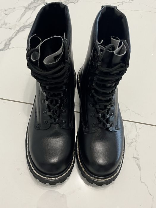 Nowe buty Brandit z metalowym noskiem – solidne, skórzane