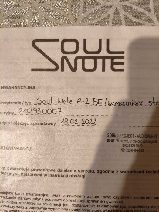 Wzmacniacz zintegrowany Soulnote A2