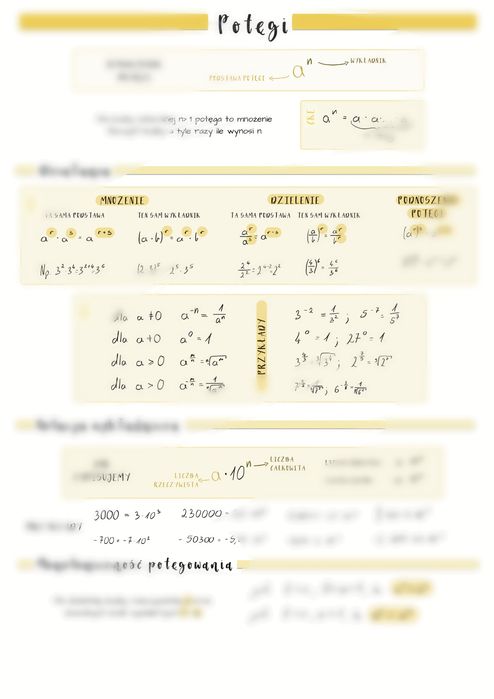 Notatki z matematyki PDF - poziom podstawowy