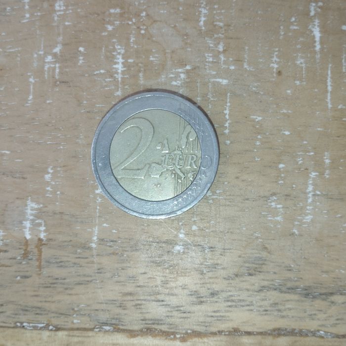 Moeda Rara de 2 Euros Grécia 2002 em Ótimo Estado
