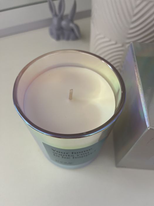 Соєва ароматична свічка, Rose and rhubard
