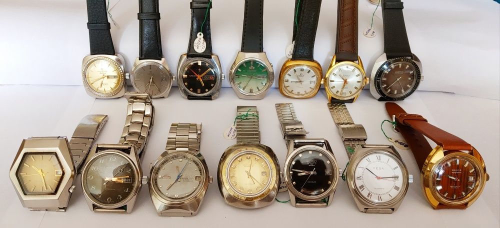 Relógios automáticos *Cauny*Citizen*Orient*Gruen*Nobreza*Fesa