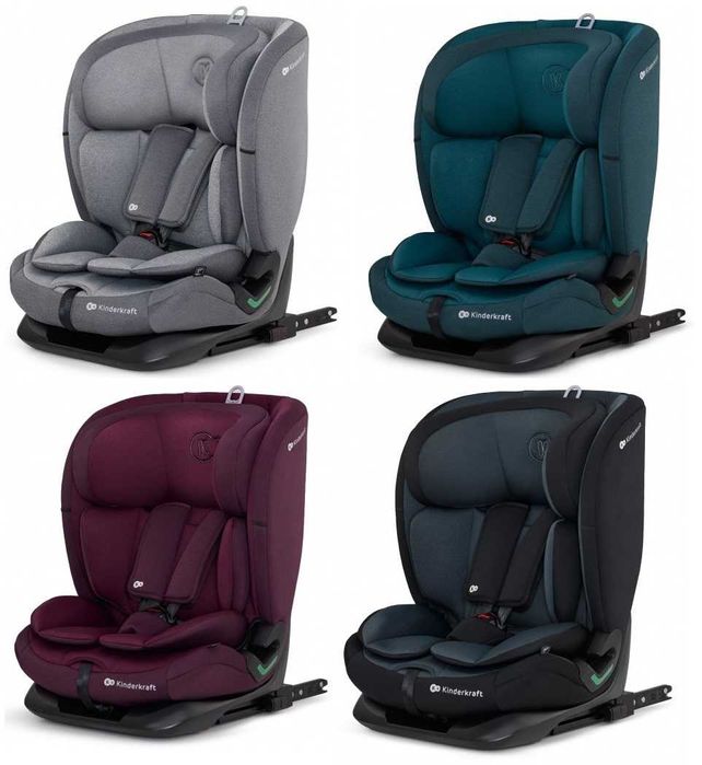 Kinderkraft ONETO3 Fotelik Samochodowy 9-36kg I-Size ISOFIX ODCHYLANY