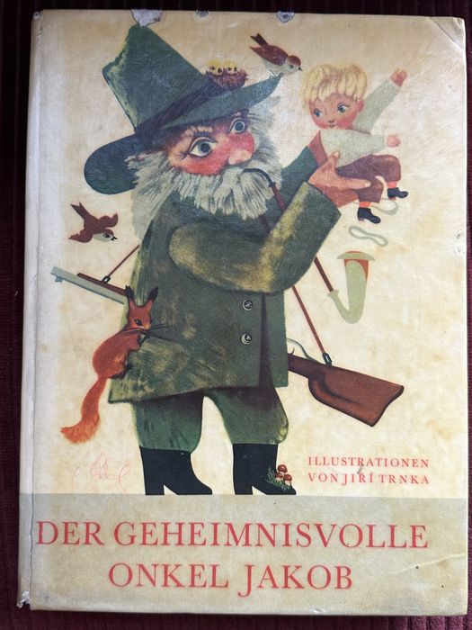 Книга для детей на немецком языке «der geheimnisvolle onkel jakob»