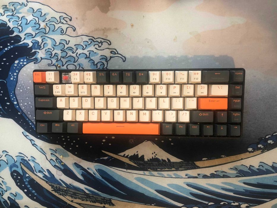 Klawiatura Bluetooth 65% z kanałem radiowym