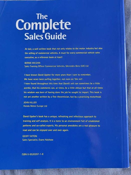 The Complete Sales Guide - David Upsher