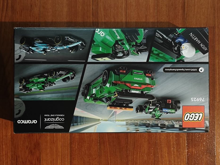 Lego 76925 Aston Martin  Vantage Formula 1 Aramco Speed Champions