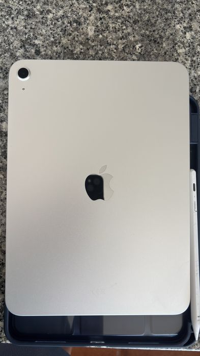 iPad 10ª Geração (64GB) Estelar + Caneta Magnética + Capa ProCase (Caixa Incluída - Bateria 100%)