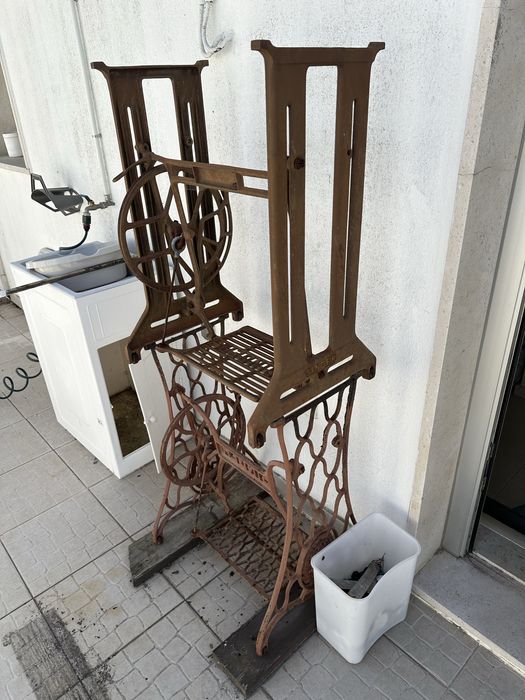 Base maquina custura