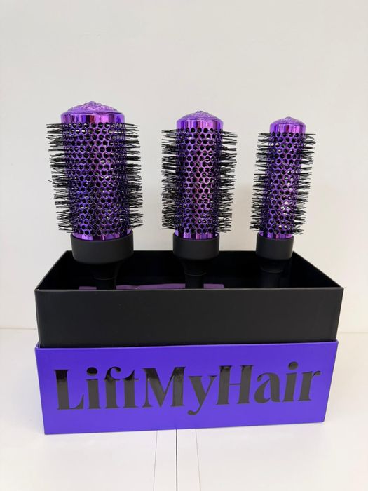 Box trzech szczotek do objętości