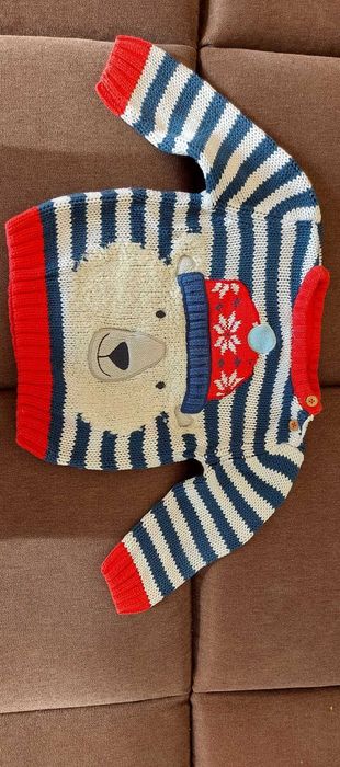 Sweter zimowy 68-74