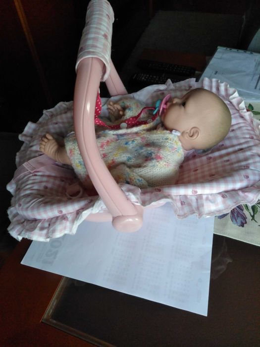 Bebé de Brincar com roupa e ovinho