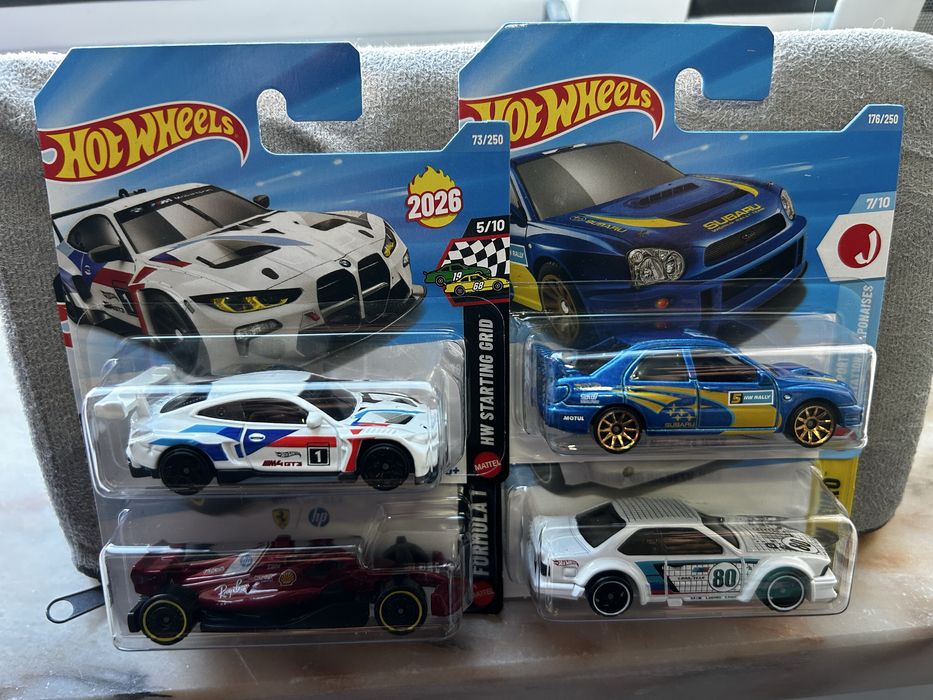 Conjunto Hotwheels Subaru+3