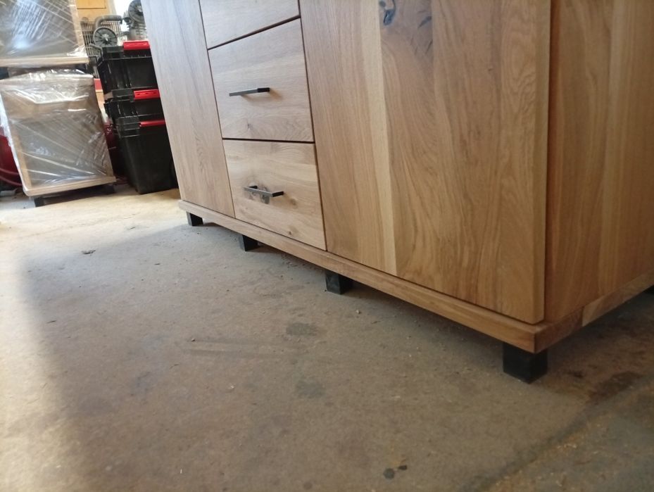 Komoda dębowa. Dąb belkowy/ loft