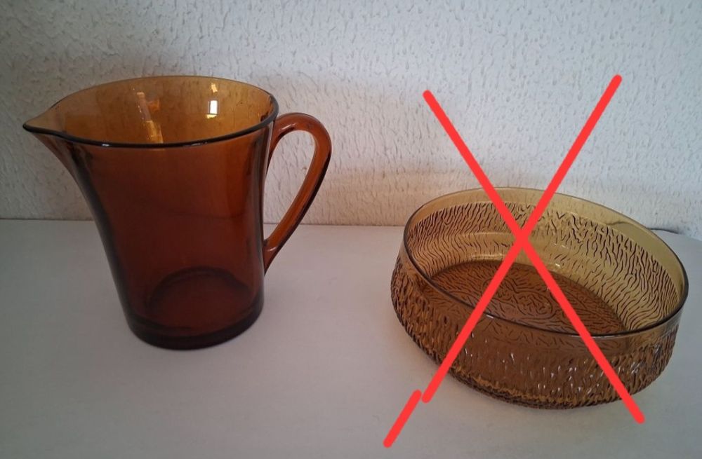 Jarro Sangria - Vidro Castanho